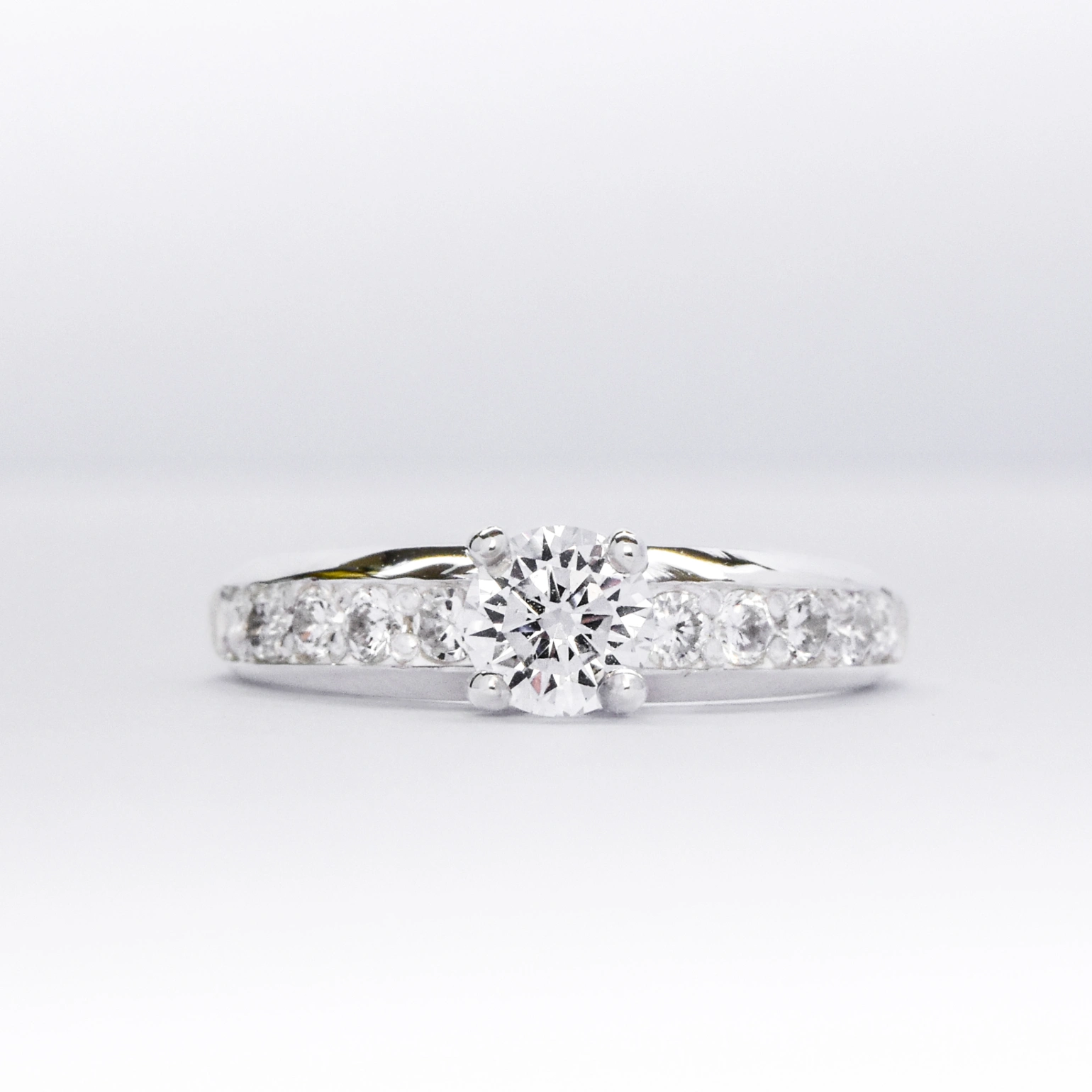 Anillo de compromiso Atenea Silver Alianzas y anillos HAIKMARO